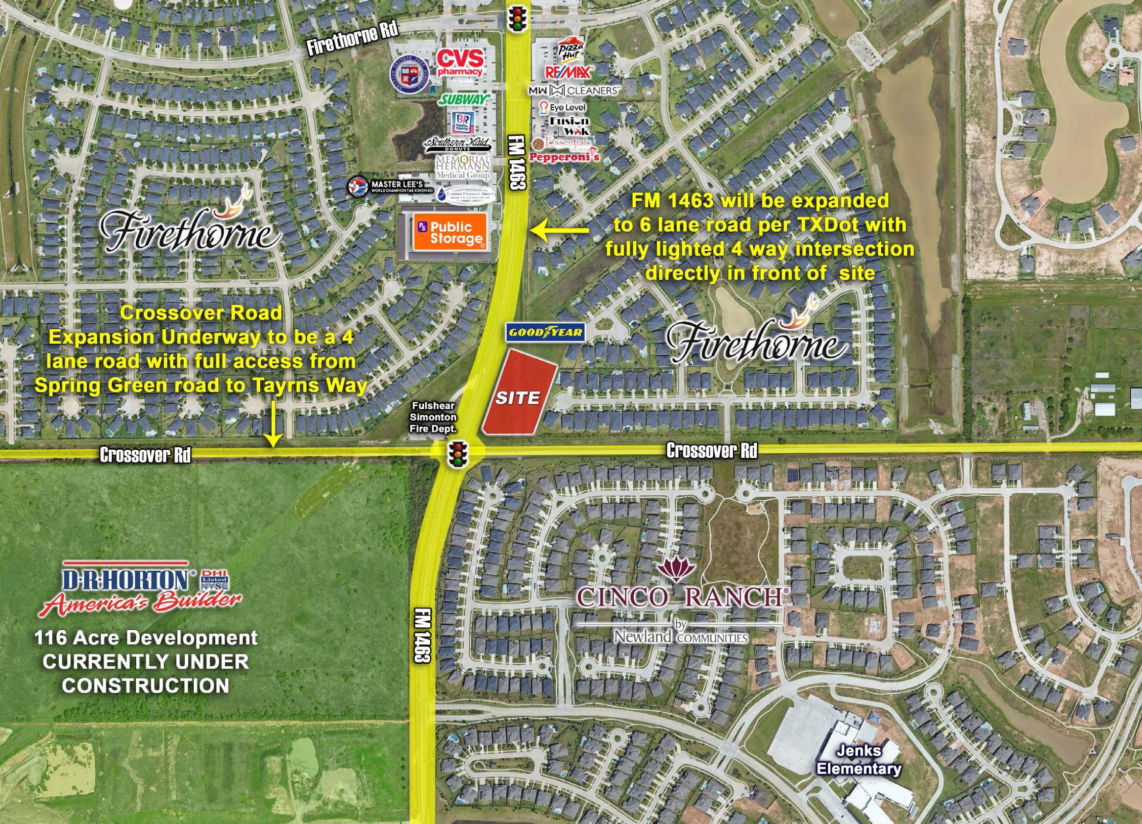 Katy, TX - 1463 & Crossover Land