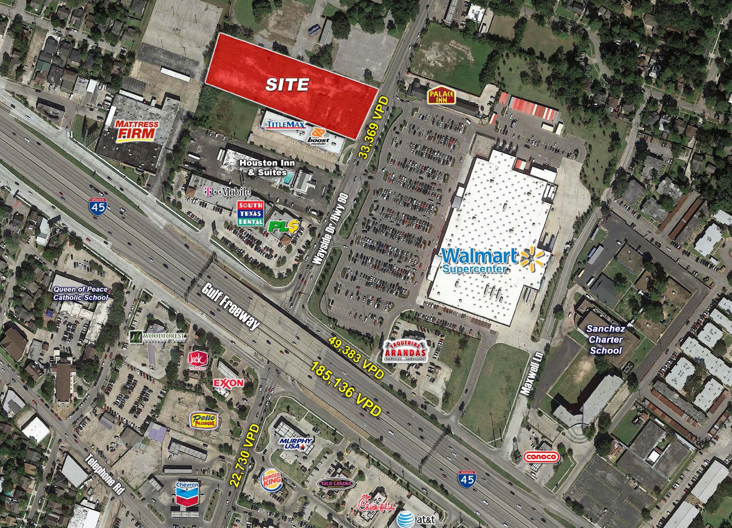 Houston, TX - Gulf Freeway @ Wayside