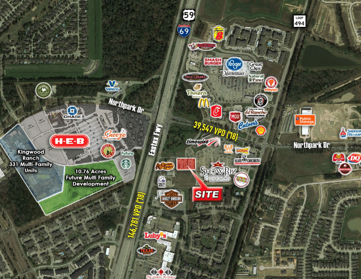 Kingwood, TX - Hwy 59 & Northpark Retail